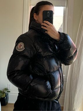 Moncler Unisex Black Puffer Jacket (discontinued rare model)
